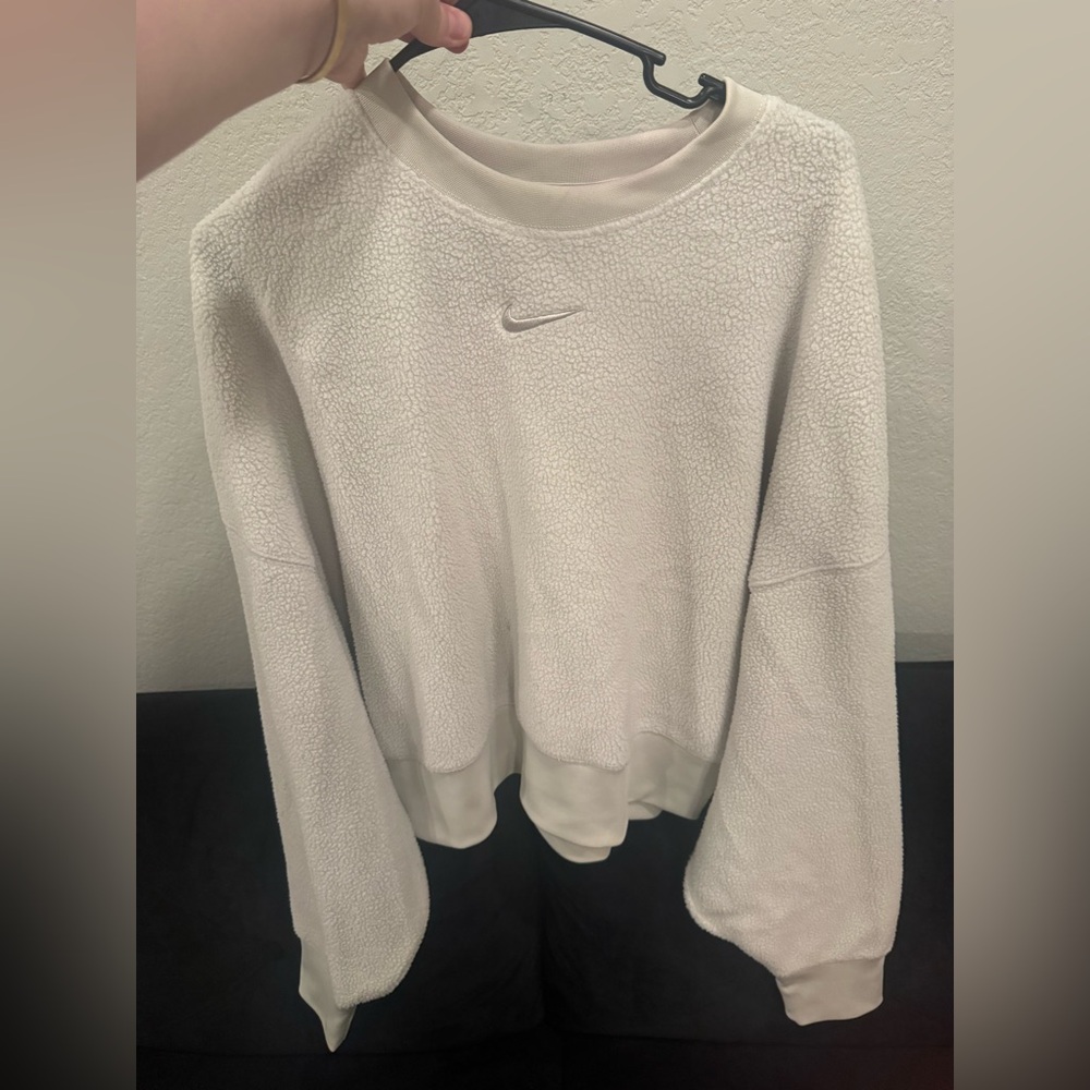 Nike Cream oversized Sweatshirt